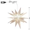 18" Moravian Star Christmas Lights Decorations, Hanging Christmas Decor