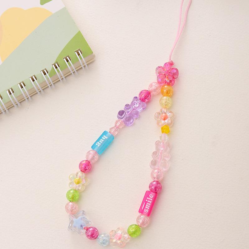 Красочный мультяшный чехол для телефона с ремешком и электропокрытием в квадратную клетку