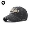 Cotton Washed Old Large Letter Embroidered Baseball Cap Men's and Women's Outdoor Three-dimensional English Cap