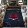 Bolton Wanderers FC Soccer Football Pattern Soft Area Rug Non Slip Indoor Floor Carpet Sports Decor Mat for Bedroom