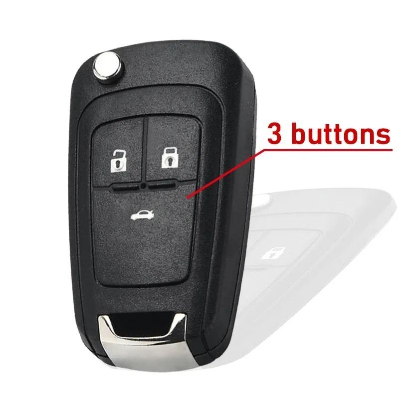 Корпус дистанционного ключа для замены автомобильного ключа для Buick Chevrolet Cruze Epica Lova Camaro Impala Aveo Malibu Sail Orlando Trax Spark 2345Buttons Car Key Case