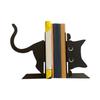Подставки для книг с закругленными краями, мультяшные кошачьи подставки для книг, креативные металлические подставки для книг, для дома