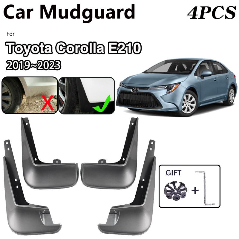 Аксессуары для Toyota Corolla E210 ~ 2023, 4x автомобильные брызговики, краска для запекания, брызговики для крыльев, защита от брызг