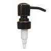 Stainless Steel Hand Liquid Soap Pump Dispenser Head  Bathroom Hand Replace Lotion Shampoo Pump Tube 28/400 Thread Press Head