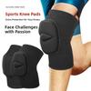 1 Pair Anti Collision Dance Knee Pads Yoga Elastic Knee Pads Sponge Sports Knee Pads  Outdoor Sports