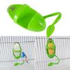 Parrot Food Feeder Bird Perching Frame Fun Bird Cage Feeder Parrot Feeding Toy Plastic Pet Feeding Supplies Parrot Feeding Toy