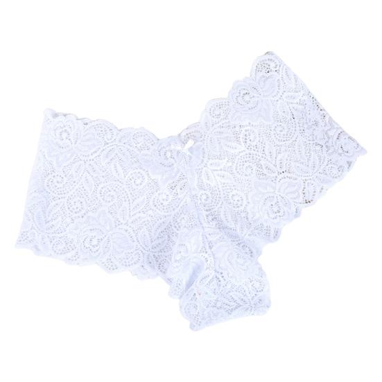 Women's Panties Floral Lace Low Waist Briefs Stretchy Sexy Breathable Underpants for Girls Daily Wear And Sleep