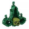 Bricklink Идеи MOC Растения против Зомби Игровые Растения и Зомби Наборы Фигурок для Битвы Горохометы Строительные Блоки Детские Игрушки Хэллоуин Подарок