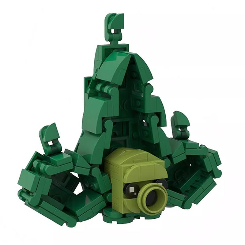 Bricklink Идеи MOC Растения против Зомби Игровые Растения и Зомби Наборы Фигурок для Битвы Горохометы Строительные Блоки Детские Игрушки Хэллоуин Подарок
