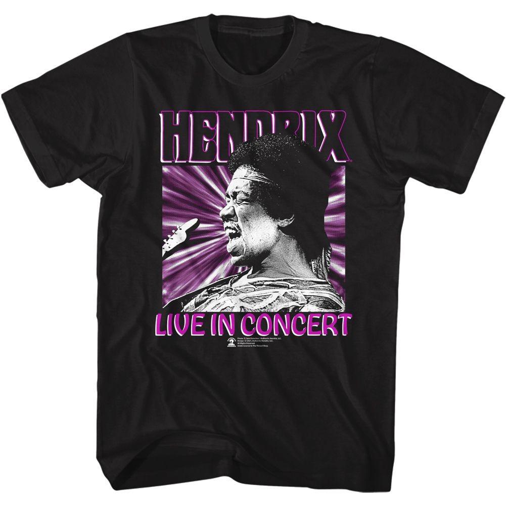 Jimi Hendrix Live In Concert T-Shirt