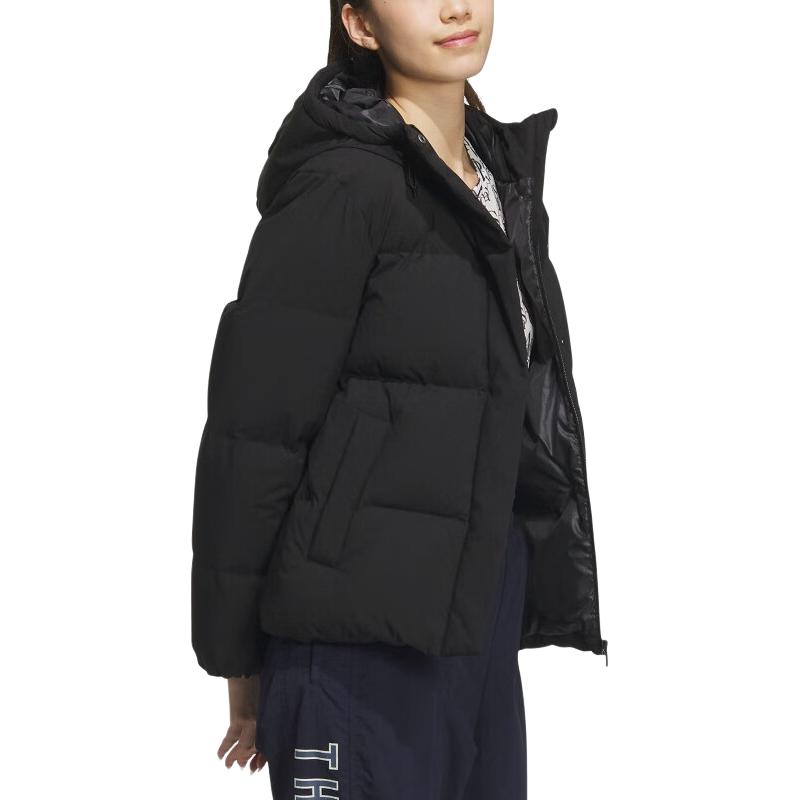 adidas Женская пуховая куртка серии Wuji, черная, JL9593