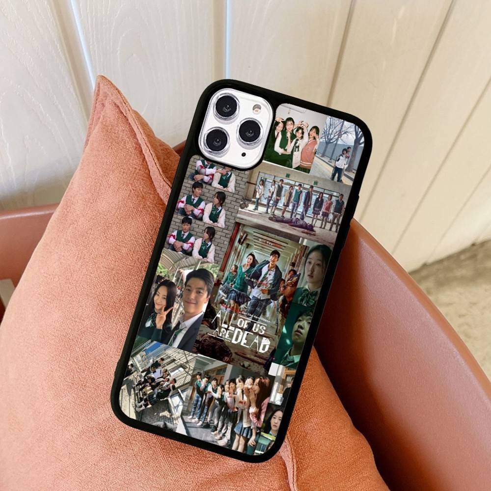 Чехол для телефона Horror TV All Of Us Are Dead PC+TPU Для iPhone 17 16 15 14 PRO MAX 11 12 13 PLUS MINI