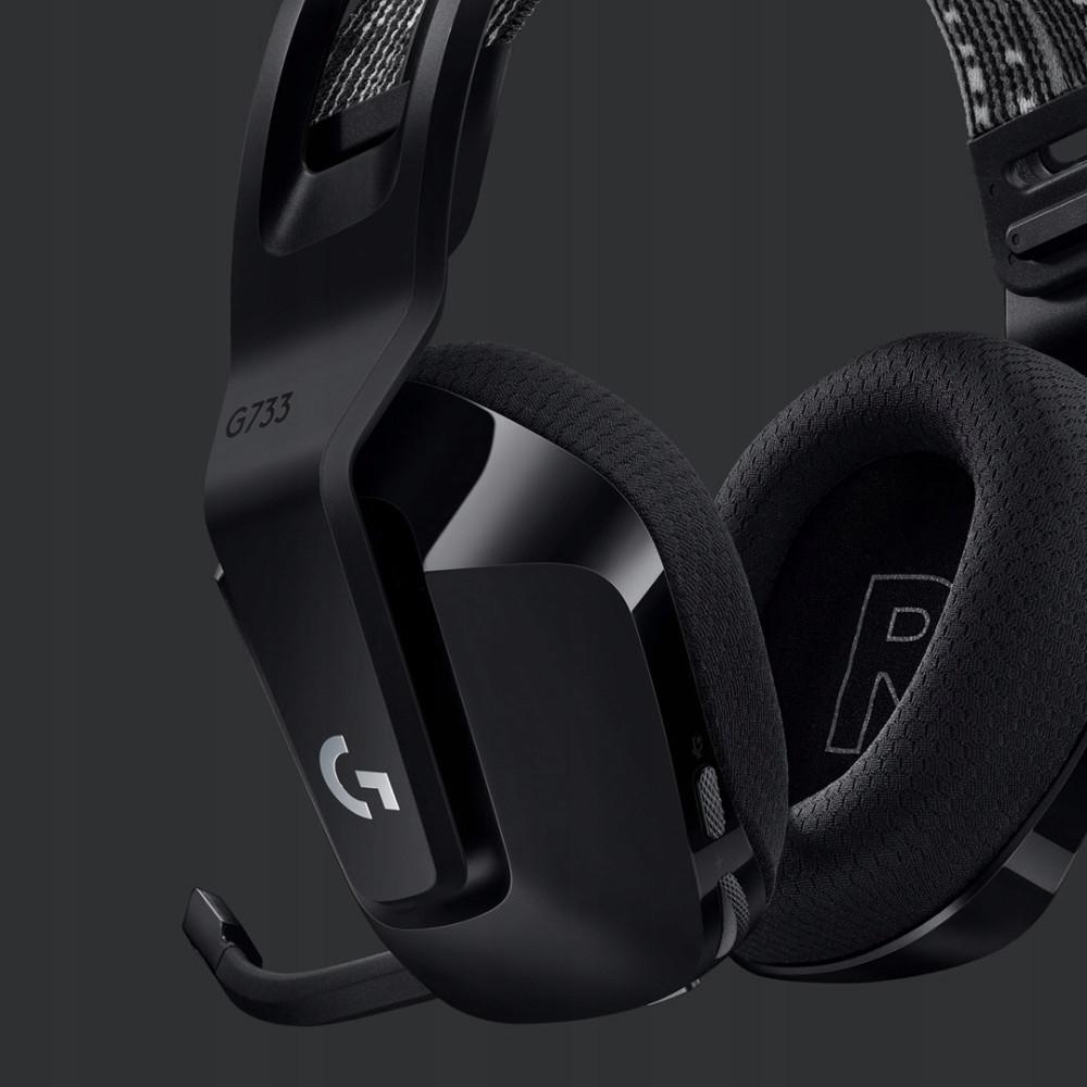 Logitech G733 Lightspeed Black Headphones