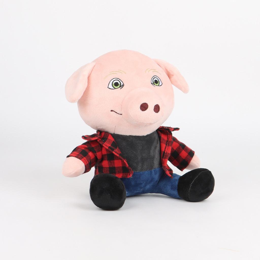 John Pork Plush Pig Doll With Short Plush Material For Home Decor And Gift