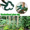 20pcs Plant Fixed Clips Reusable Garden Greenhouse Bracket Garden Plants Vine Climbing Clamp Flower Tomato Support Fastener