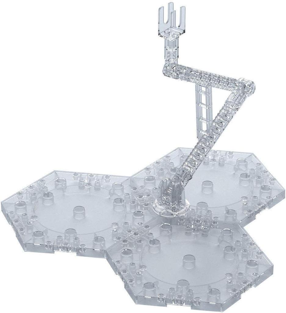 Action Base 4 Clear Plastic Model