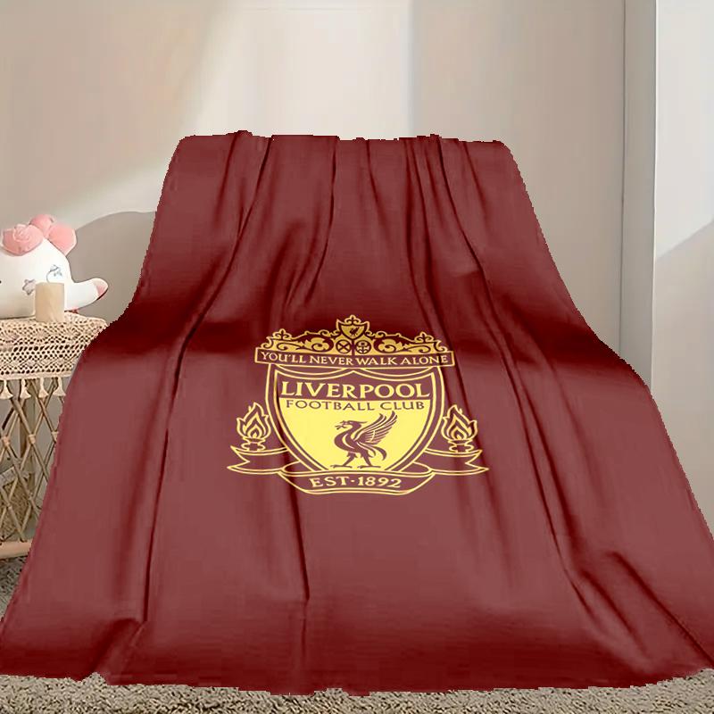 English Premier League teams Pattern Blanket, Cozy Blanket for All-Season Comfort on Sofas, Beds, Office, Car, Camping and Travel