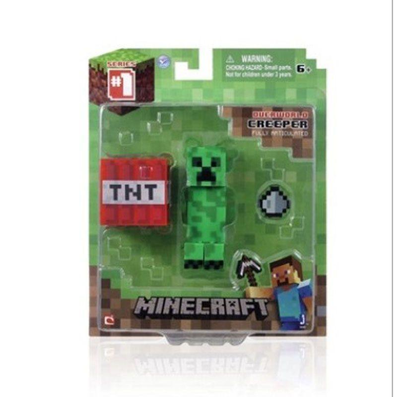 Коллекция фигурок-пазлов Minecraft Высококачественный домашний декор и подарок для геймеров