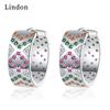 Lindon модные серьги-капли из медного сплава с цирконом для женщин, подарки на свадьбу