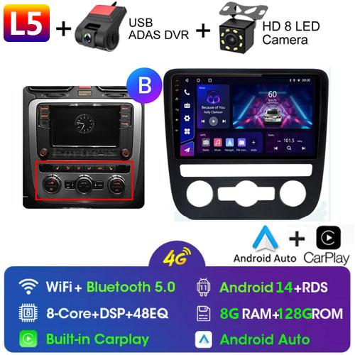 Fortress AI Voice Wireless CarPlay Android Auto Radio для Volkswagen Scirocco 2008-2013 4G Car Multimedia GPS 2din autoradio