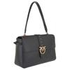 PINKO Love One Classic Logo Tote Shoulder Bag Women bags Black 105067-A0QO-Z99Q