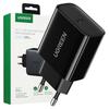 Network Charger Eu Ugreen Cd137 Usb-C, 20W, Pd3.0 (Black)