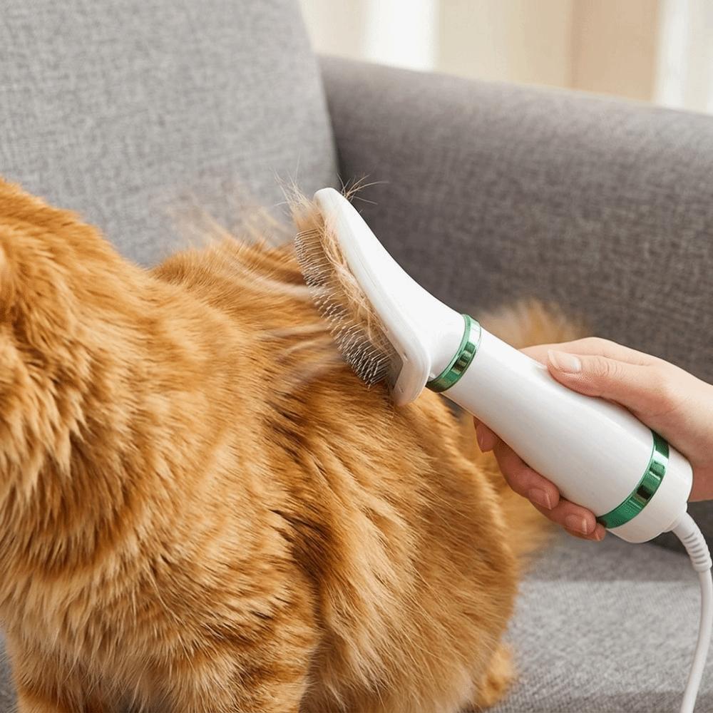 Handheld Lightweight Pet Blow Dryer Brush Dog Cat Grooming Tool Dog Cat Hair Trimming