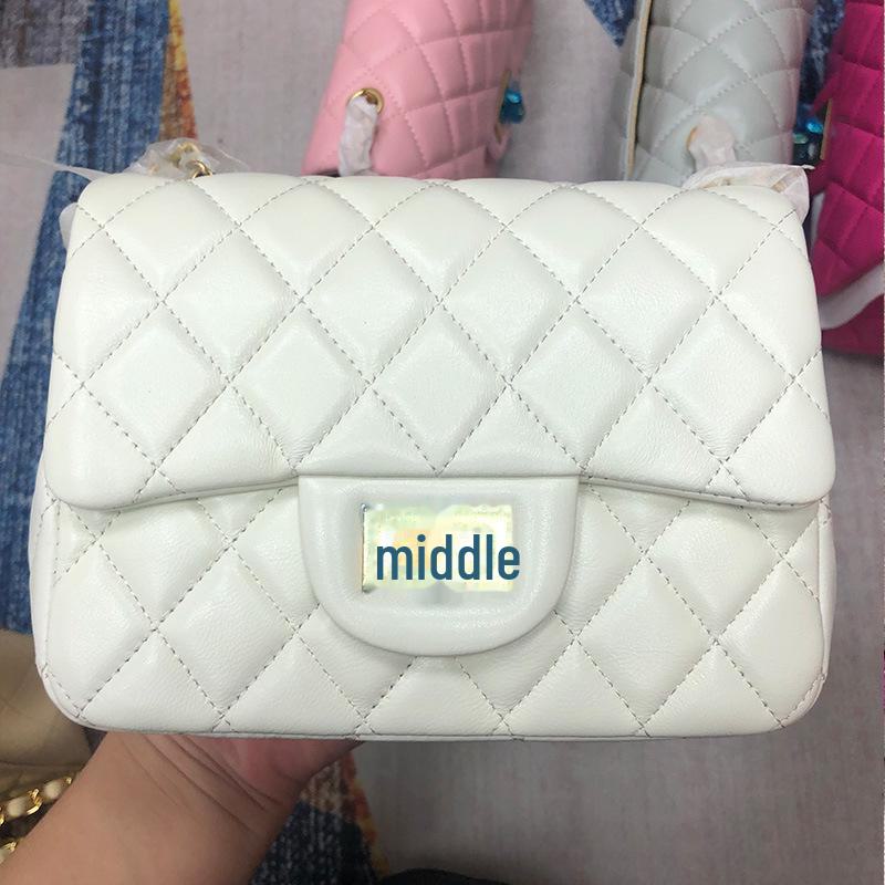 2025 Fang Pangzi Xiaochan кожаная сумка через плечо с золотыми бусинами