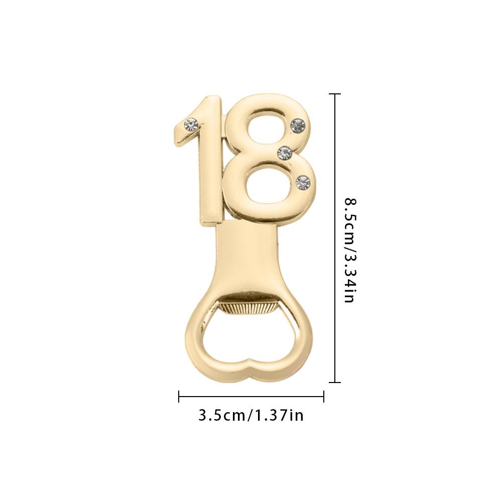 Гостевые подарки на годовщину, принадлежности для вечеринки, открывалки для бутылок, открывалка для пива, возраст, день рождения, барный инструмент