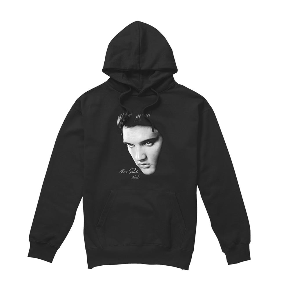 Elvis Presley Unisex Adult Face Hoodie