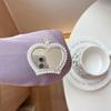 Жемчужная Корона Галстук-бабочка Зеркало Держатель для Airbag мобильного телефона Женская интернет-знаменитость Драматический Настольный Ленивый держатель-кольцо