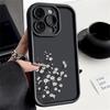 Little Fresh Floral Print Phone Cover For iPhone 16 Pro Max 15 Plus 14 13 Pro 12 11 XS XR 8 7 Shockproof Soft Silicone Lens Protection Bumper Case