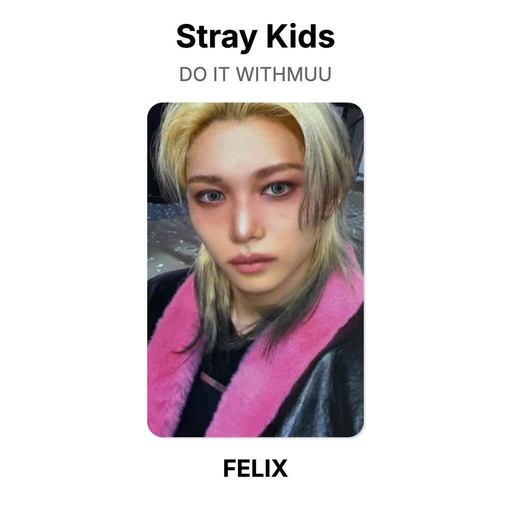 Stray Kids СДЕЛАЙ ЭТО С MUUU Официальная фотокарточка