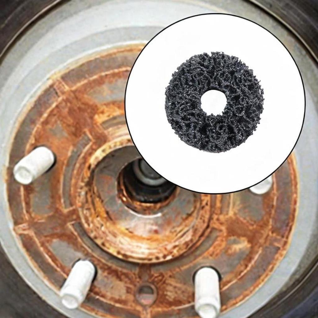 Инструмент для удаления ржавчины и ступицы колеса Детейлинг автомобиля Удаляет пыль, масло, грязь Профессиональный шпильки