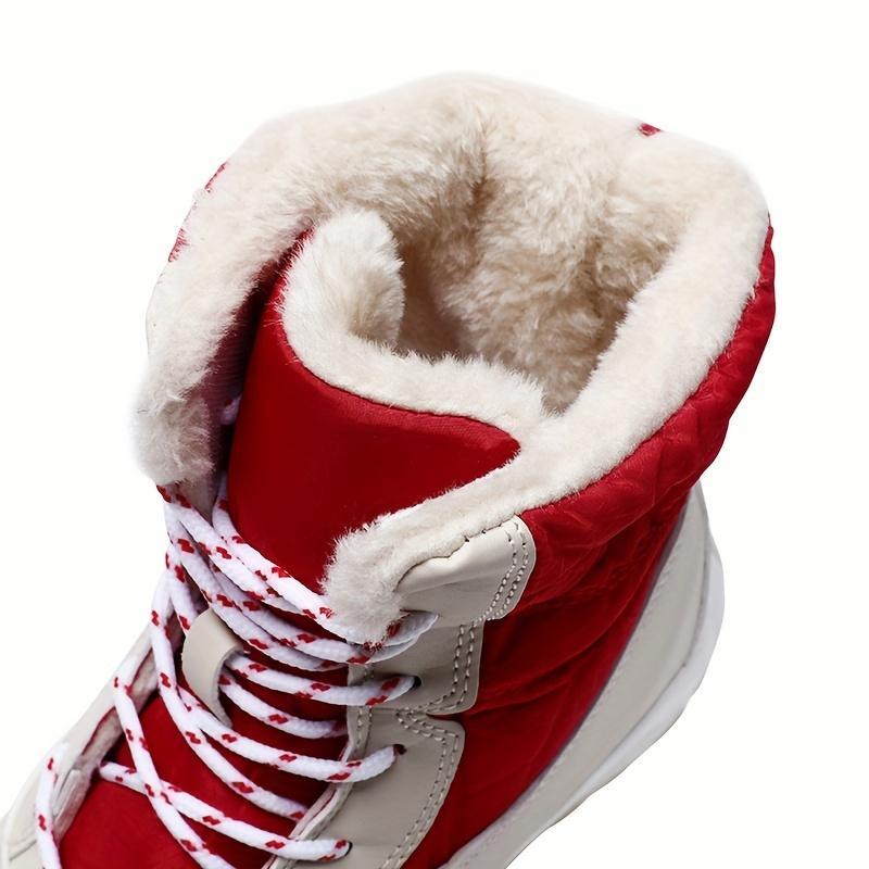 2024 зимние ботинки, плюшевые теплые ботильоны для женщин, зимняя обувь, непромокаемые ботинки, женская зимняя обувь, ботильоны