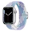 Нейлоновый ремешок для Apple Watch Ultra 2 49 мм 40 мм 44 мм 41 мм 38 45 мм Эластичный плетеный браслет-петля для iWatch Series 9 8 7 6 SE 5 4