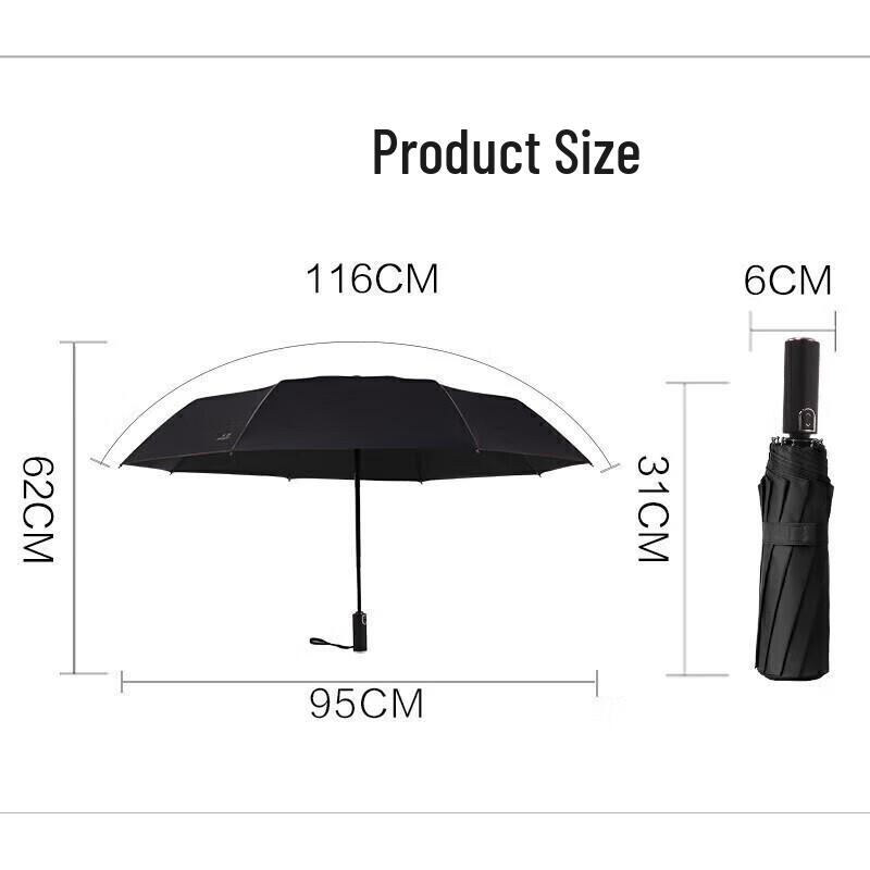 Paradise Fully Automatic Windproof UV Protection Umbrella
