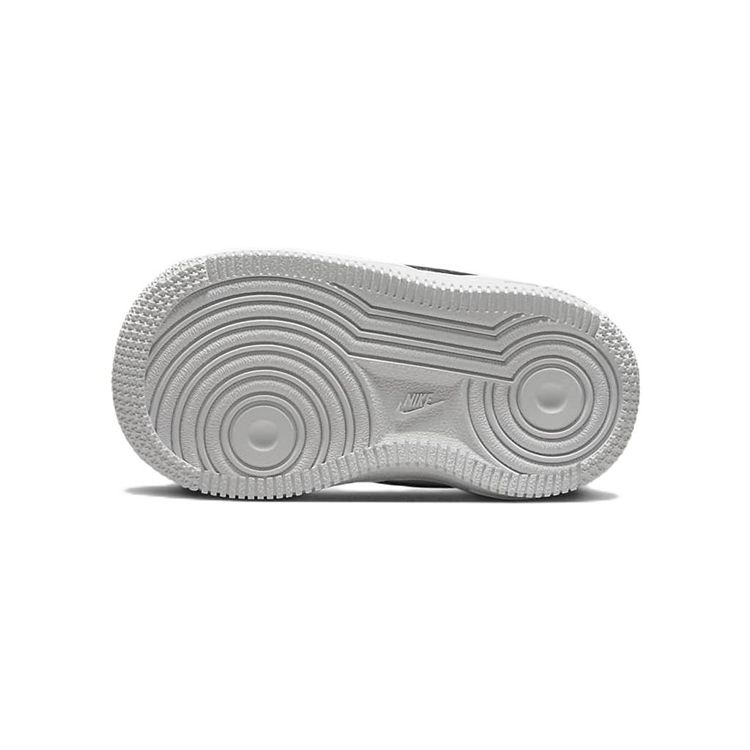 Nike Force 1 Low SE TD 40th Anniversary — белые черные детские кроссовки FJ2888-100