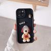 Applicable to Transsion INFINIX POP9 matte mobile phone case three-dimensional baby head dog HOT 40I personalized cartoon