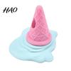 Desktop Pen Storage Container 3D Printed Melting Ice Cream Holder, Novelty Cone Desk Student Study Table Organizer Stand, Funny Organizer, Decorative