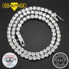 100% 925 Sterling Silver Moissanite Tennis Chain Necklace Diamond Test Passed Sparkling Fine Jewelry With GRA Certificate Chains