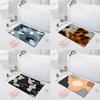 Absorbent Non-slip Mat Door Mat Bathroom Toilet Floor Shower Room Bathtub Rug Modern Kitchen Rug