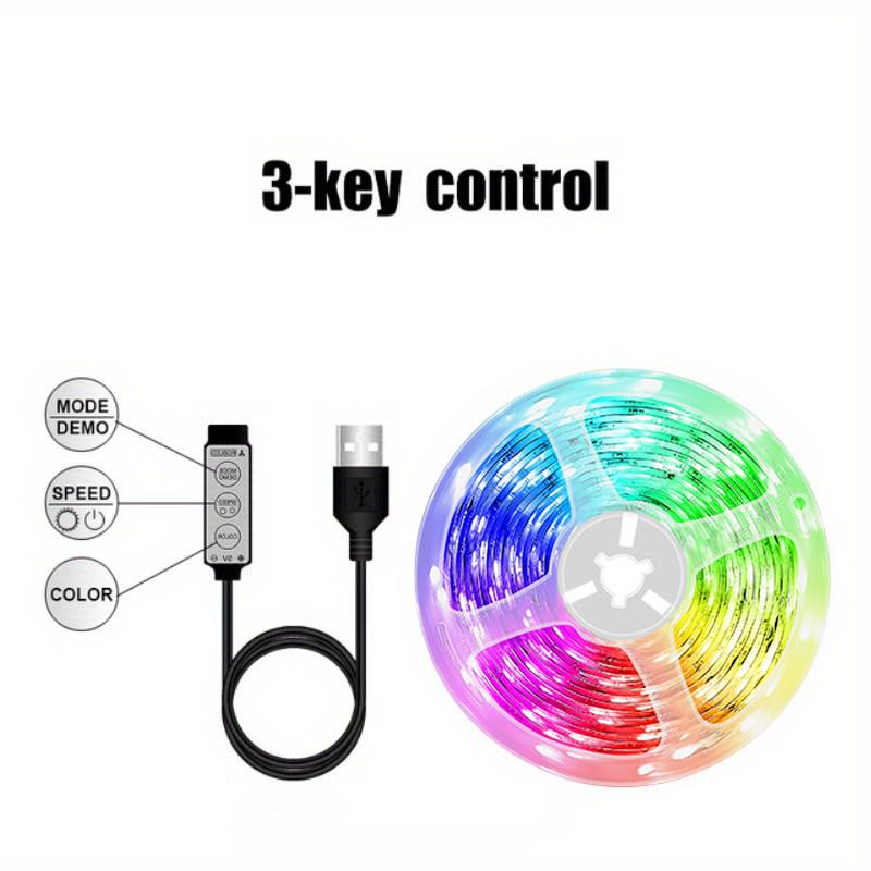 RGB Светодиодная Лента 5050 Bluetooth Приложение ИК Пульт ДУ USB 1м 2м 3м 4м 5м 7.5м 10м 15м 20м Праздничная Декорация Подсветка Для Дома