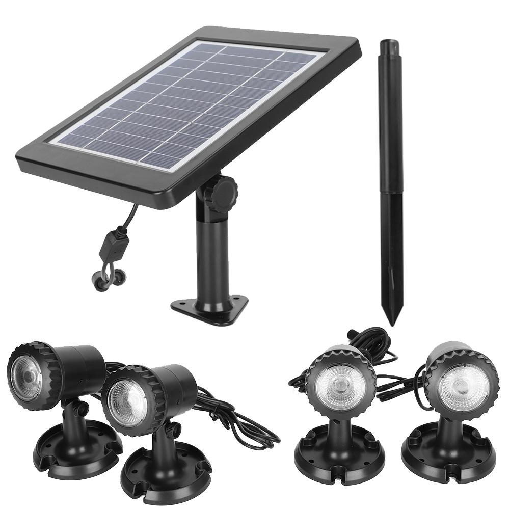 Аквариумная солнечная панель для зарядки аквариумов проекционный свет для внутреннего двора пруда бассейн