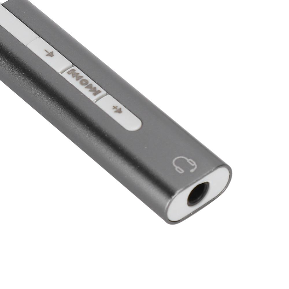 3,5-мм аудиопорт USB-звуковая карта Plug and Play Шумоподавление Внешняя звуковая карта 7.1 Стерео Звуковая карта для компьютера Внешний звук