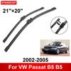 Автомобильный стеклоочиститель для VW Passat B5 B5 2002-2005 21" + 20" Передние щетки стеклоочистителя щетки режущие аксессуары 2002 2003 2004 2005
