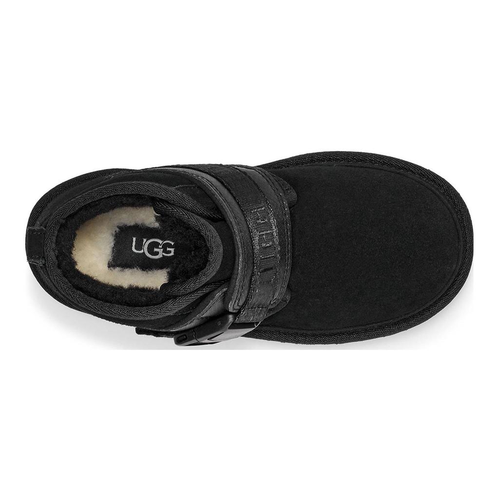 UGG Детские классические ультрамини ботинки Черные 1130757K-BLK