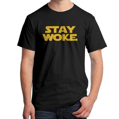 Футболка Stay Woke Black Lives Matter Фергюсон Будь начеку В стиле Звездных Войн 1519