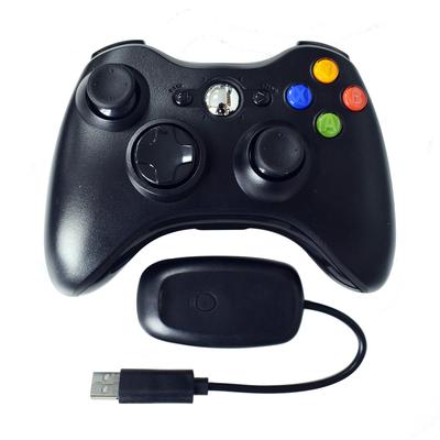 Беспроводной контроллер, совместимый с Xbox 360 2.4GHZ Gamepad Joystick Беспроводной контроллер для Xbox 360 и ПК Windows 7,8,10,11 с приемником