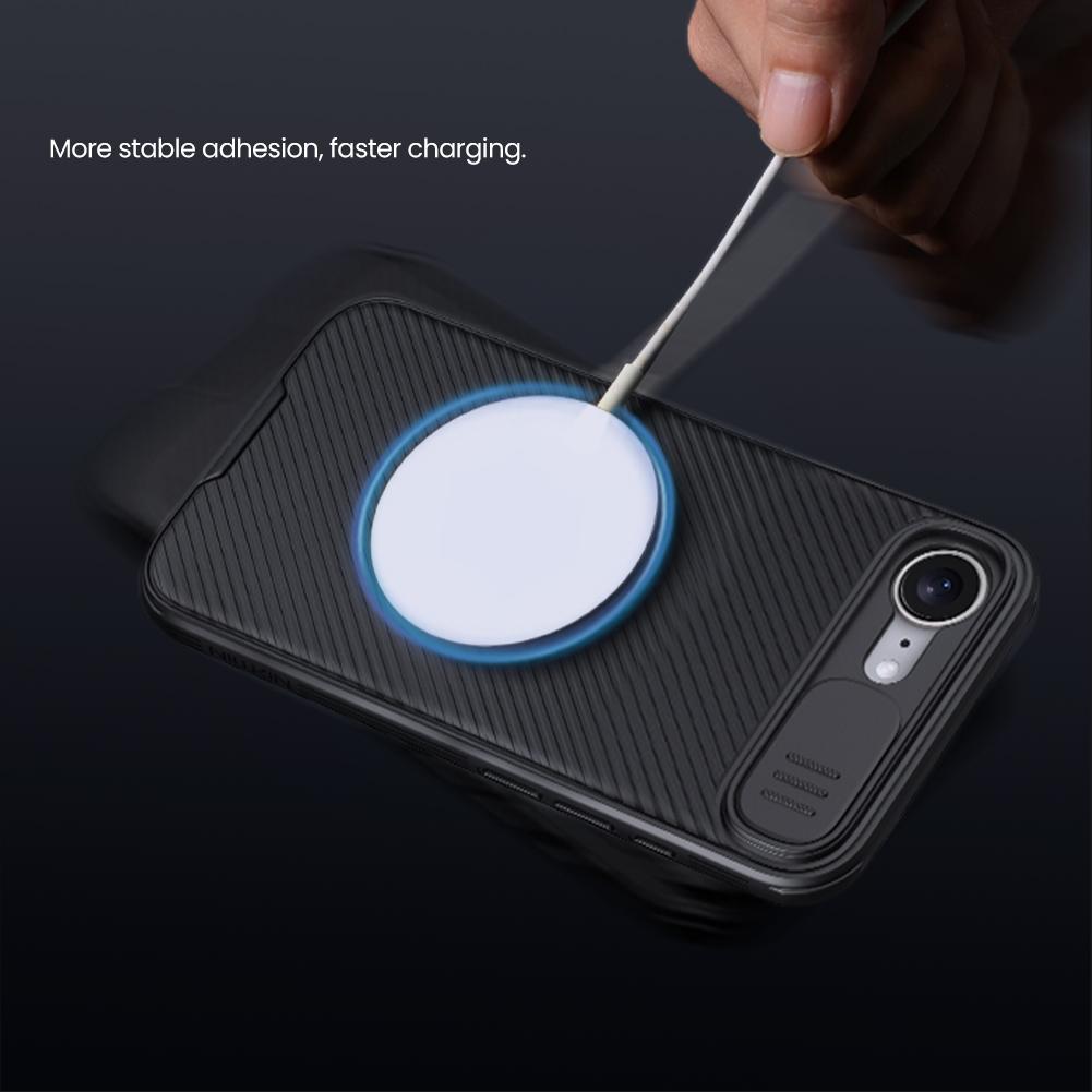 NILLKIN Для iPhone 16e чехол для телефона CamShield Pro магнитный чехол защита камеры слайдер крышка